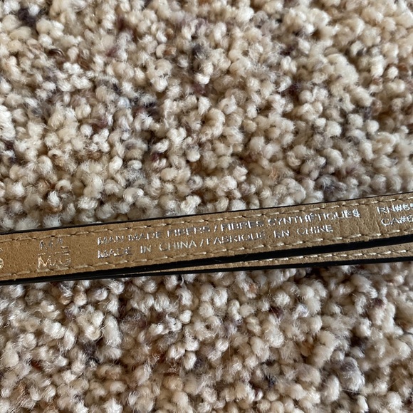 Express Black and Silver Skinny Belt M/L - Picture 4 of 9